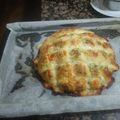 El cooksnap de paula cuando hizo Pan de ajo con mozzarella para compartir.