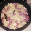 El cooksnap de Ingrid Parra Diaz cuando hizo Salchichas al vino.