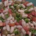 El cooksnap de Cris cuando hizo Ensalada fría de alubias blancas..