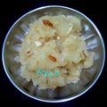 Arya Paradkar का कुकस्नैप जब उन्होंने ऑरेंज सूजी हलवा(Orange suji halwa recipe in hindi) बनाया था।