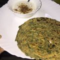 Meenakshi bansal's cooksnap of when they made Methi Paratha.
