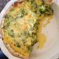 El cooksnap de Florencia Rodríguez cuando hizo Tarta de Brócoli.