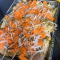 El cooksnap de Guiillermina Sandoval cuando hizo Tutos de Pollo a la Mostaza y Romero y verduras.