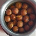 Sarmistha Dasgupta's cooksnap of when they made রাঙা আলুর গোলাপ জামুন (ranga aloor golap jamun recipe in Bengali).