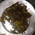 Reena Yadav का कुकस्नैप जब उन्होंने ग्रीन चिल्ली फ्राई (green chilli fry recipe in Hindi) बनाया था।