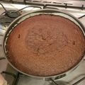 El cooksnap de Victoria Chaves cuando hizo Bizcochuelo de chocolate chiquito 🍫🍰.