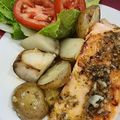 Cooksnap dari Felicia Anjani untuk resep Steak Ikan Salmon Saus Butter Lemon