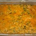 Rachel's cooksnap of when they made Creamy chicken, broccoli and cheese casserole.