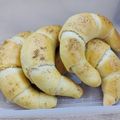 Sándorné Huszár Cooksnap-ja, amikor elkészítette a(z) Házi vajas kifli receptet.