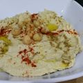 El cooksnap de Becky cuando hizo Humus mediterráneo, o paté de garbanzos.