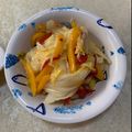 Amy Hung 的 甜椒炒椰菜（低醣生酮餐）（方便素）（當季料理）（快速料理） cooksnap