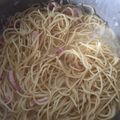 El cooksnap de Alvaro cuando hizo Espaguetti Carbonara 🍝.