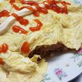 Cooksnap của Dong Van khi họ làm theo món Omurice - Cơm cuộn trứng kiểu Nhật - (phiên bản vét tủ lạnh)