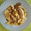 El cooksnap de Profesora Isabel cuando hizo Solomillos de pollo en salsa con champiñones.