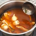 Cooksnap dari Hilda Baraqbah untuk resep Spicy Odeng (fish cake) soup