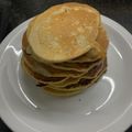 El cooksnap de Thel cuando hizo Pancakes de banana.