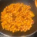 El cooksnap de Jana Gonzalez cuando hizo Garbanzos con jamón y chorizo.