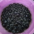 Cooksnap dilla fardilla semasa beliau membuat Black Tapioca Pearl (Boba).