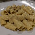 Fabio's cooksnap of when they made Honey mustard chicken rigatoni.