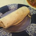 El cooksnap de Raúl Martínez cuando hizo Burrito de pollo.