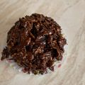 Angela Thomas's cooksnap of when they made Chocolate cracknell cakes.