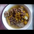 Cooksnap của Thu Mèo khi họ làm theo món Canh bí đỏ nấu đậu phộng chay
