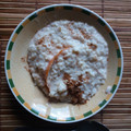 El cooksnap de Raquelilla cuando hizo Arroz con leche con naranja.