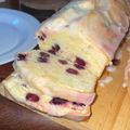 El cooksnap de Maite Altamirano cuando hizo Budín de Limón y arándanos.
