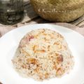 Cooksnap Ain Mohd Kitchen semasa beliau membuat Nasi Dagang Ikan Kembung Bertelur Puyuh.