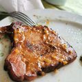 El cooksnap de Diego Carrasco Rico cuando hizo Chuletas ahumadas en salsa mango-habanero.