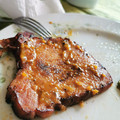 El cooksnap de Diego Carrasco Rico cuando hizo Chuletas ahumadas en salsa mango-habanero.