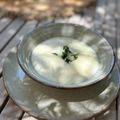 El cooksnap de Marieta cuando hizo Vichyssoise (crema de puerros) al estilo de mi madre.