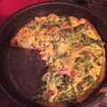 El cooksnap de Dahiana Lerena cuando hizo Tarta de Brócoli.