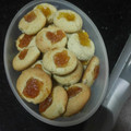 El cooksnap de Nidia cuando hizo Pepas de membrillo, batata y dulce de leche.