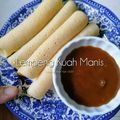Cooksnap Nur Azliani Amer semasa beliau membuat Lempeng Kuah Manis.