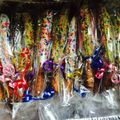 LadyDi609's cooksnap of when they made Chocolate Pretzel Rods OR Magic Wands for the kids.