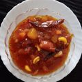 Itikona Banerjee's cooksnap of when they made টমেটোর মিক্সড ফ্রুট চাটনি(tomato mixed fruit chutney recipe in Bengali).