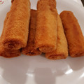 El cooksnap de Jordi cuando hizo Rollitos de pan de molde con dos tipos de jamón y queso.