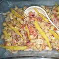 Farwa Ali's cooksnap of when they made Khatta Meetha Chana Chat.