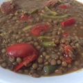 El cooksnap de Marieta cuando hizo Lentejas con chorizo.