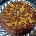 El cooksnap de Cynthia Bruni cuando hizo Torta invertida de manzana.