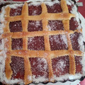 El cooksnap de Nathy Guiñazu cuando hizo Pastafrola con harina leudante de membrillo y batata.