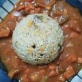 Sadia Asif's cooksnap of when they made Shashlik with Chinese fried rice.