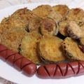Tóth Angéla Cooksnap-ja, amikor elkészítette a(z) Rántott cukkini sütőben, joghurtos mártogatóssal receptet.
