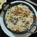 Krishna Gajjar's cooksnap of when they made શાહી મટર પુલાવ (Shahi Mutter Pulao recipe in Gujarati).