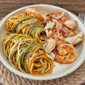 AC 's cooksnap of when they made Zesty Prawn Pasta.