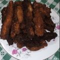 El cooksnap de Maydelín Naranjo Vázquez cuando hizo Bastoncitos de berenjena.