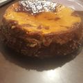 El cooksnap de Marilina Marini cuando hizo Chocoflan o pastel imposible.