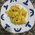 El cooksnap de Amat Bría Mireia cuando hizo Pechuga de pollo al curry.
