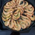 El cooksnap de Ramon Martin Romo cuando hizo Gambones al horno con limón.